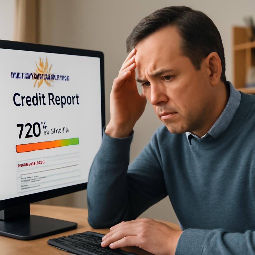 Personne consultant son dossier FICP Banque de France en ligne