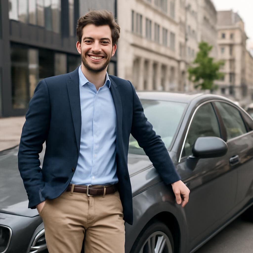 Auto-entrepreneur LLD voiture professionnelle en ville