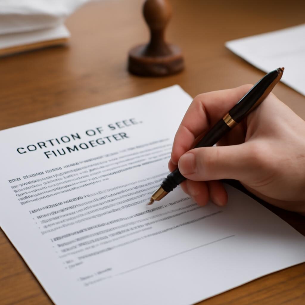 Signature d'un contrat de crédit immobilier chez le notaire
