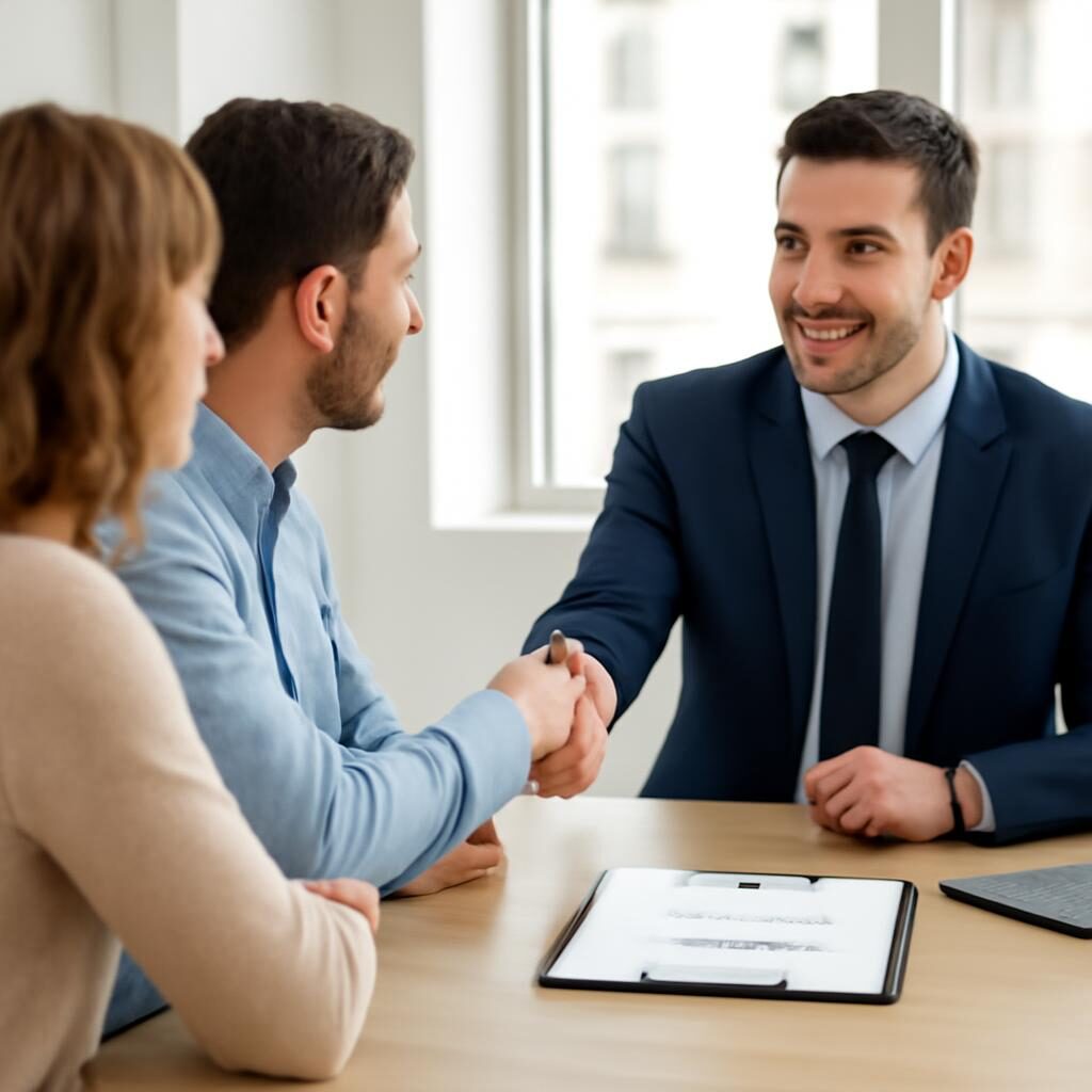 Courtier ou banque rendez-vous client prêt immobilier