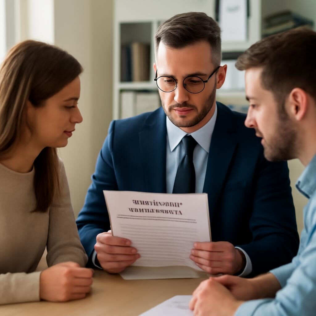 Conseiller bancaire étudiant un dossier de crédit immobilier sans apport